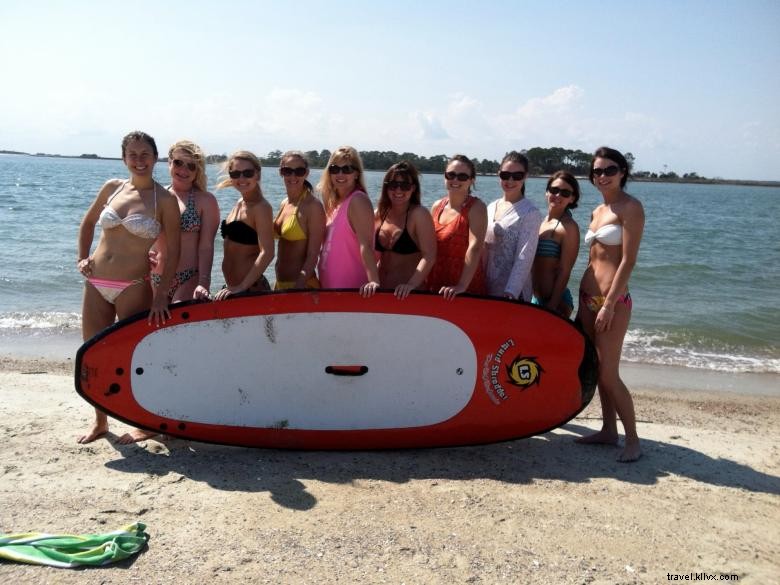 Stand up paddle sur la côte Est