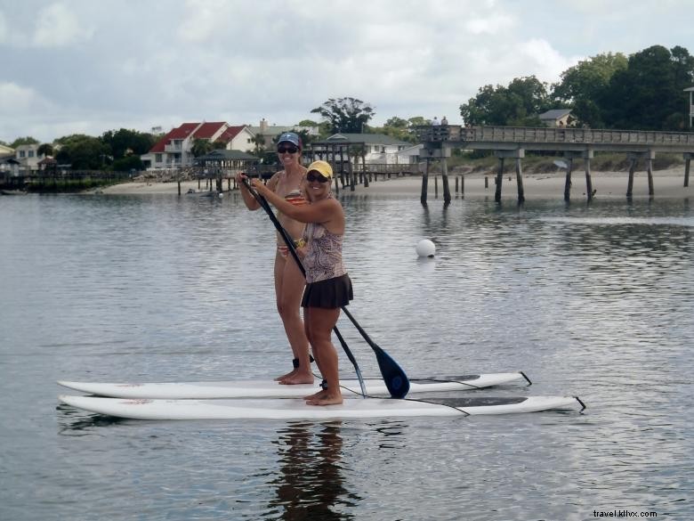 Stand up paddle sur la côte Est