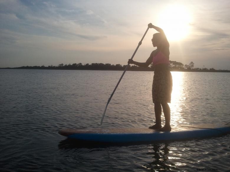 Stand up paddle sur la côte Est