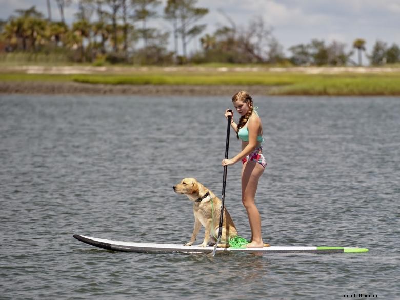 Stand up paddle sur la côte Est