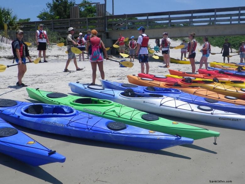 Kayak, canoë et SUP à Tybee Island, Géorgie
