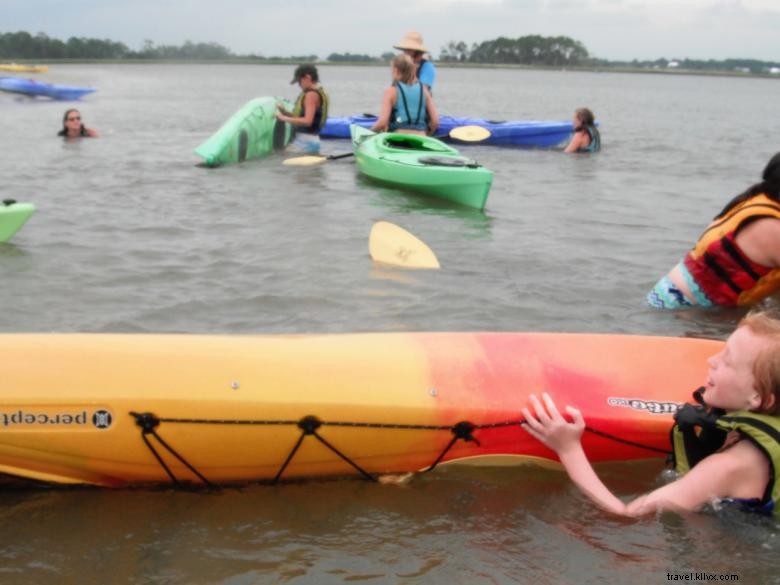 Kayak, canoë et SUP à Tybee Island, Géorgie