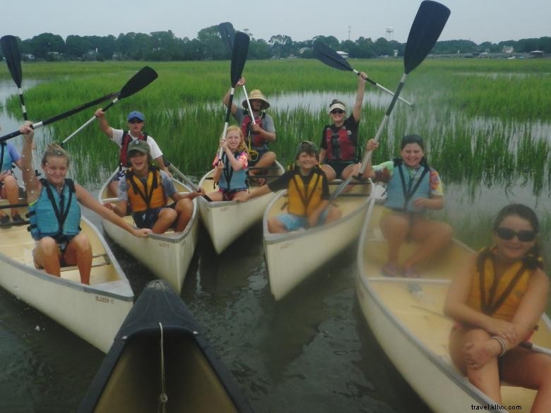 Kayak, canoë et SUP à Tybee Island, Géorgie