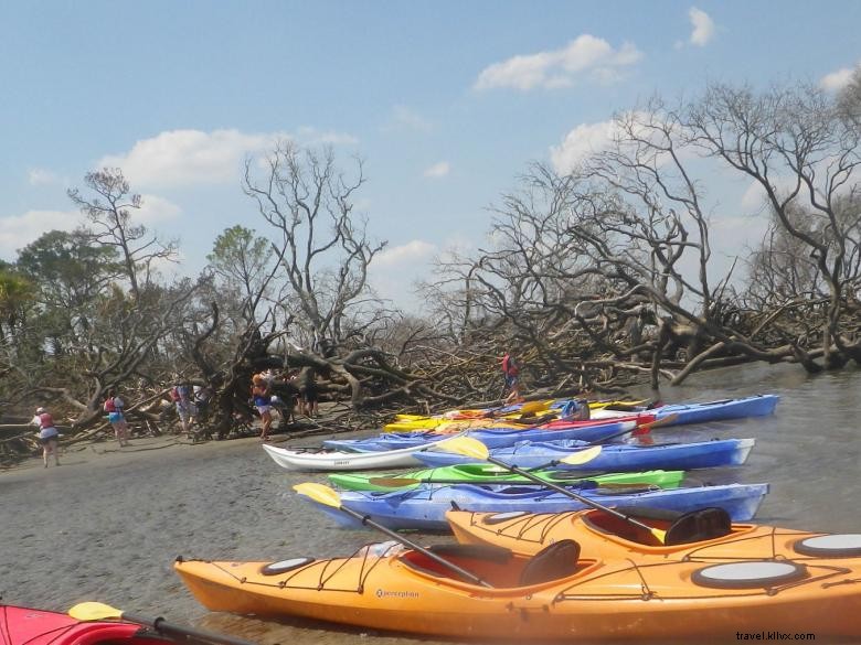 Kayak, canoë et SUP à Tybee Island, Géorgie