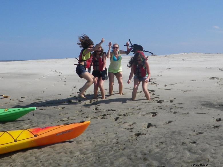 Kayak, canoë et SUP à Tybee Island, Géorgie