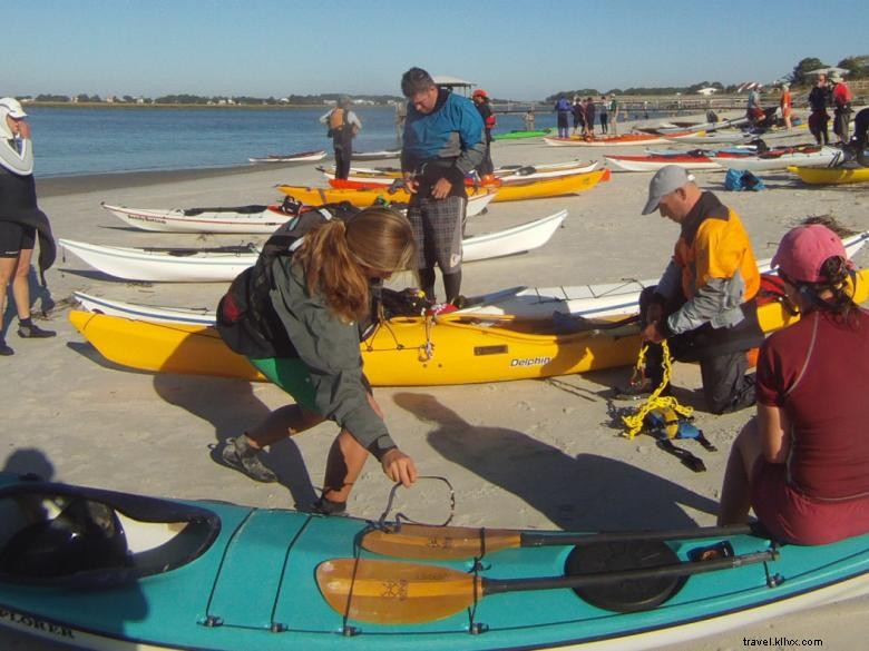 Kayak, canoë et SUP à Tybee Island, Géorgie