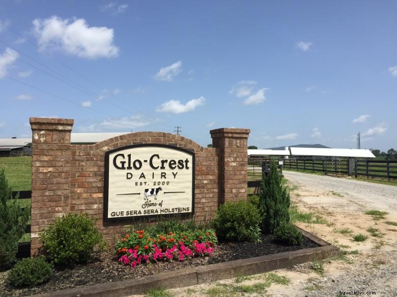 Visites de la ferme laitière Glo‑Crest