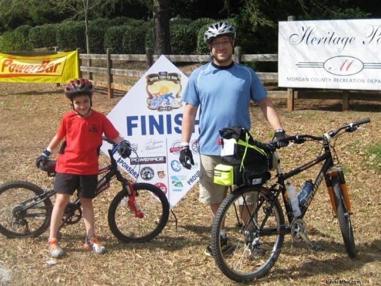 Balade à vélo à travers la Géorgie (BRAG)