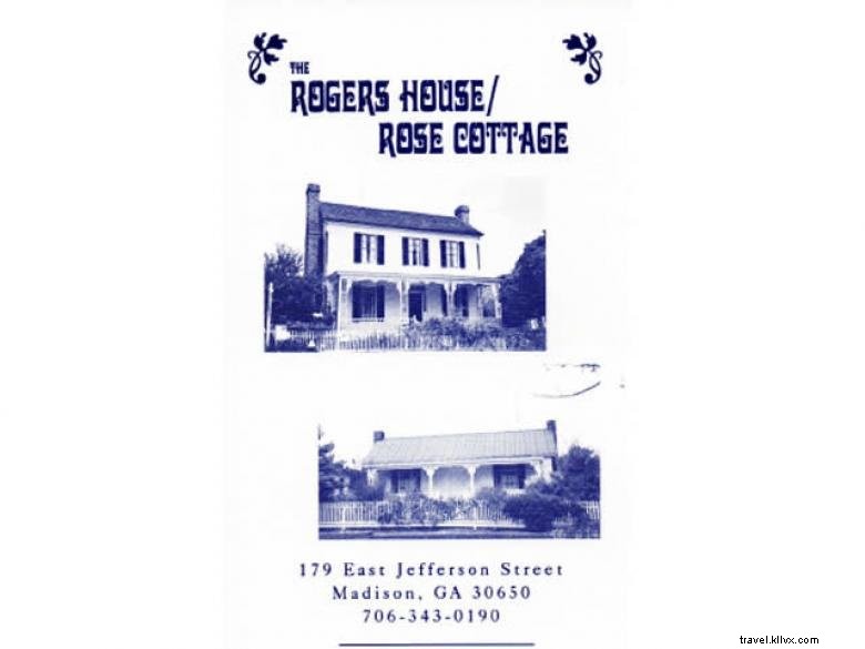 La maison Rogers et le chalet Rose à Madison