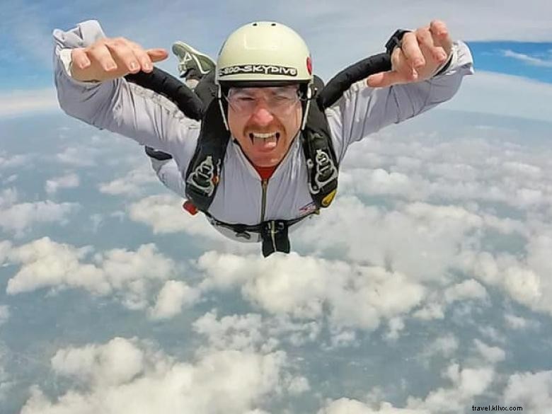 Saut en parachute chez Spaceland Atlanta