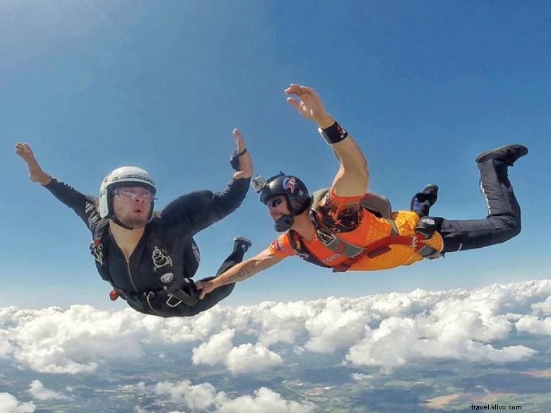 Saut en parachute chez Spaceland Atlanta