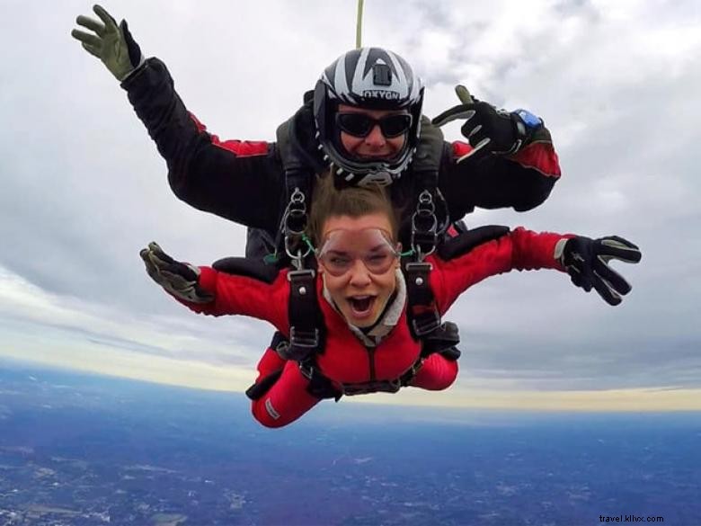 Saut en parachute chez Spaceland Atlanta