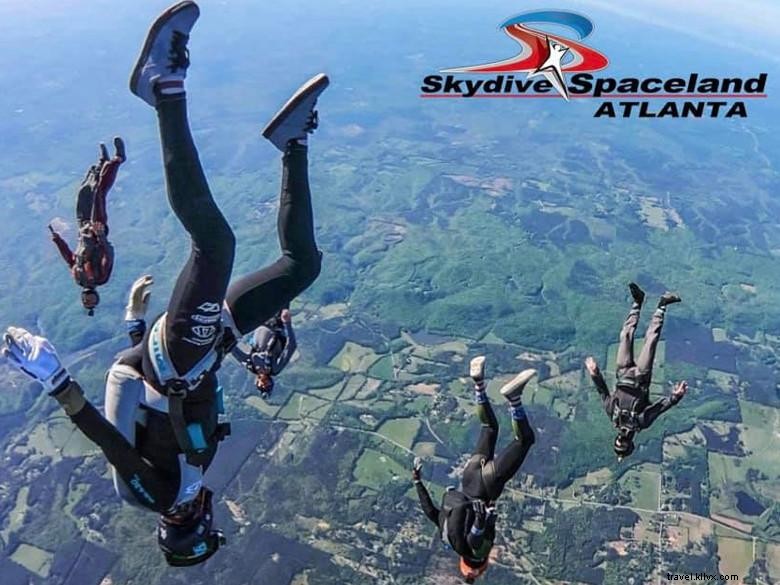Saut en parachute chez Spaceland Atlanta