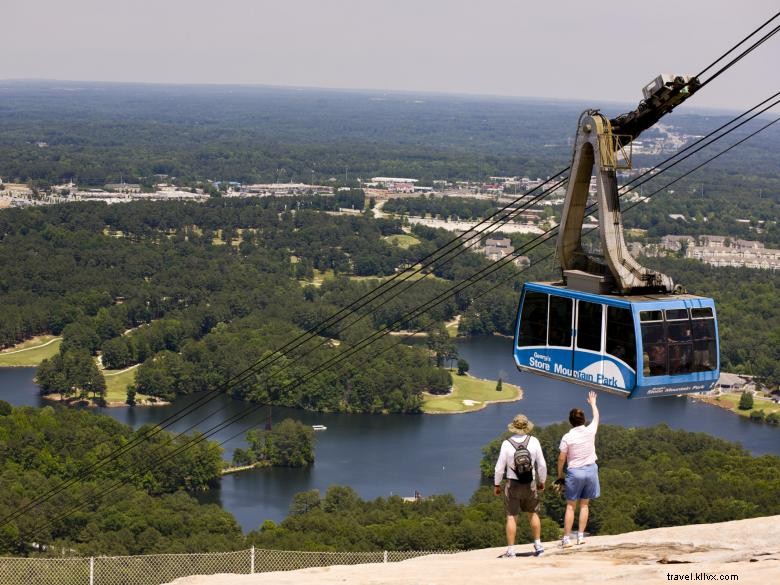 Parc de Stone Mountain – Le plus grand parc d’attractions de Géorgie