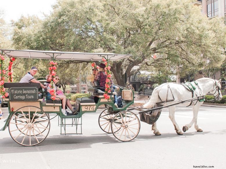 Visites historiques en calèche à Savannah