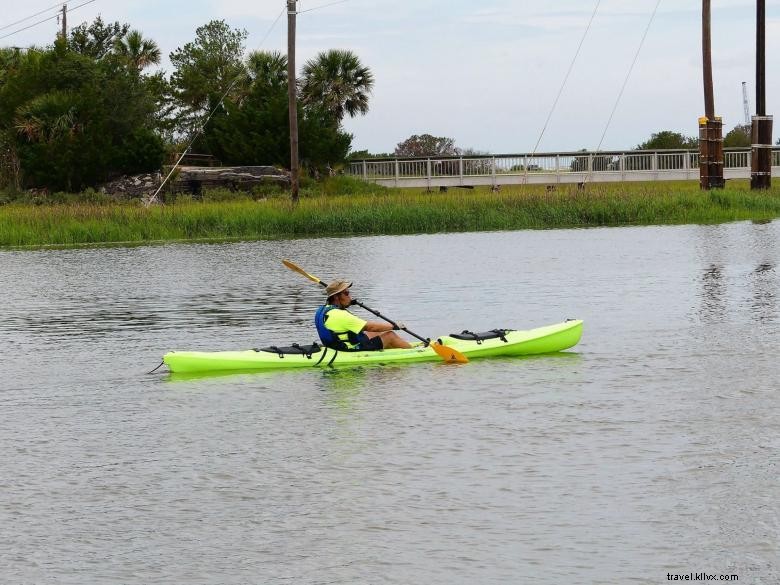 Surf et kayak sur l île du Nord (Tybee Island)
