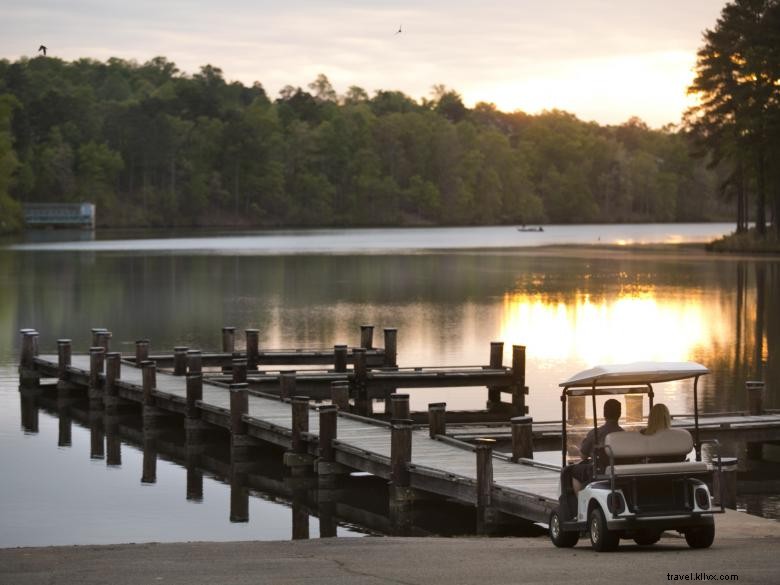 Itinéraires en voiturette de golf à travers Peachtree City