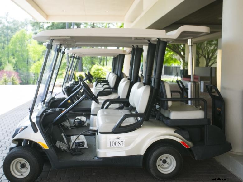 Itinéraires en voiturette de golf à travers Peachtree City