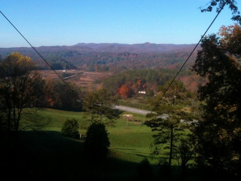 Avant‑post d’aventure Hell’s Hollow – Blue Ridge, Géorgie