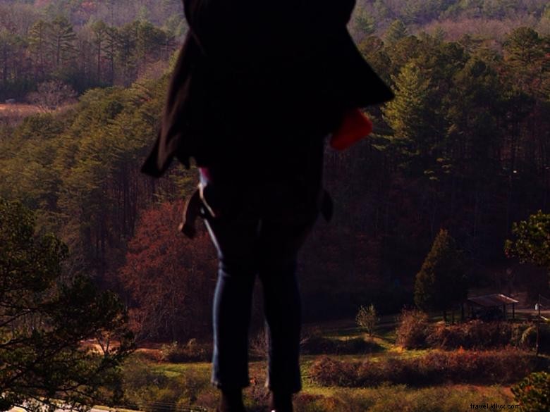 Avant‑post d’aventure Hell’s Hollow – Blue Ridge, Géorgie