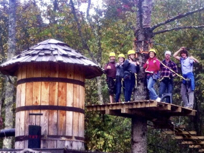Avant‑post d’aventure Hell’s Hollow – Blue Ridge, Géorgie