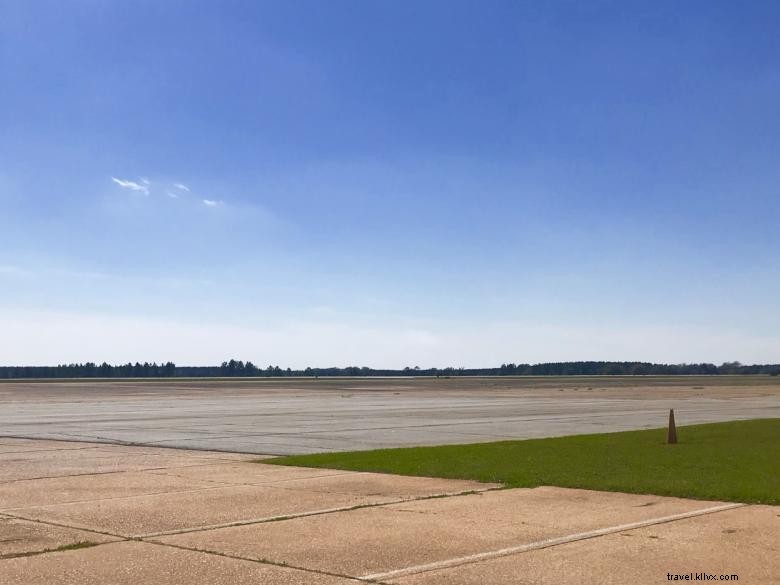 Hangar de la Seconde Guerre mondiale à l aéroport du comté de Decatur
