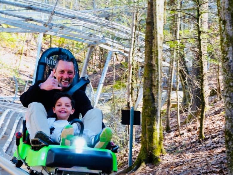 Montagne Coaster en Géorgie