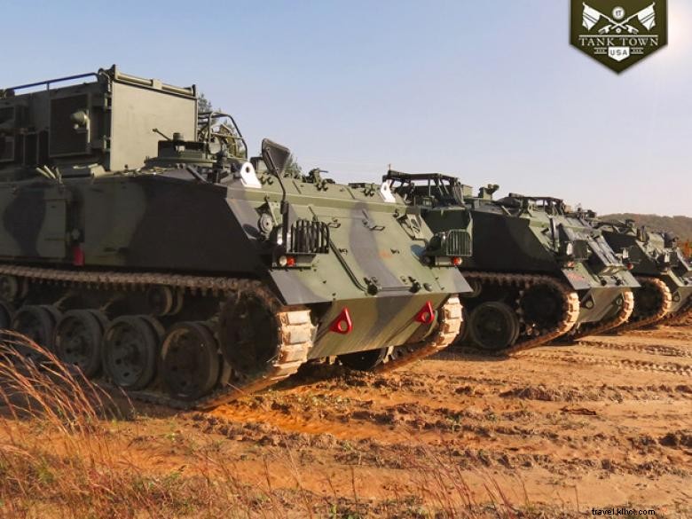 Tank Town USA – Parc d’aventure de véhicules lourds