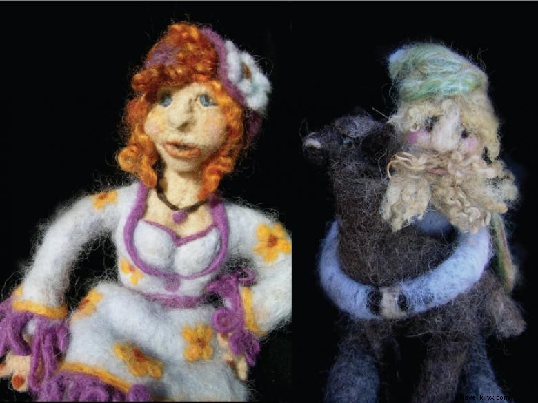 Ferme Lasso the Moon Alpaga & Atelier Lardworks : Verre, Fibre et Bijoux