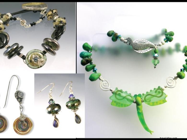 Ferme Lasso the Moon Alpaga & Atelier Lardworks : Verre, Fibre et Bijoux