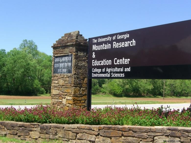 Jardins du Centre de Recherche et d Éducation des Montagnes de Géorgie