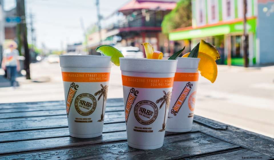 Top des lieux à la Nouvelle‑Orléans pour des boissons à emporter