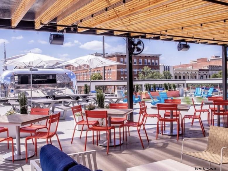 Edgar s Above Broad – Restaurant rooftop à Augusta