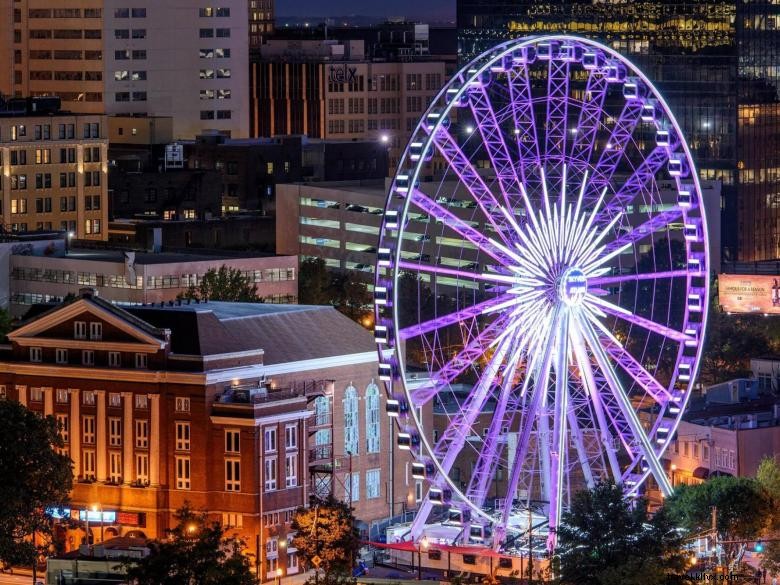 Vue aérienne d Atlanta