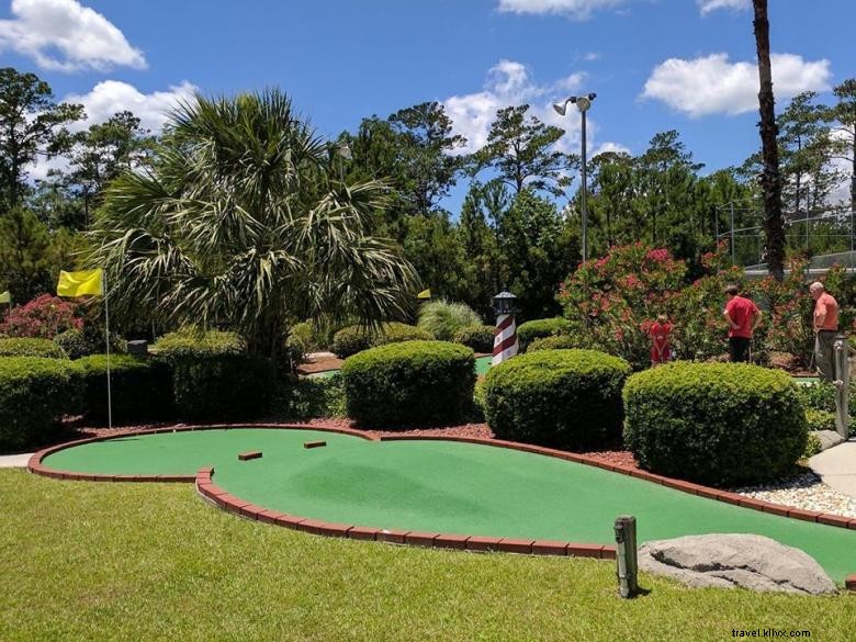 Mini-golf et jeux de l île