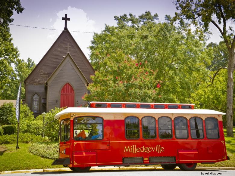 Visites historiques en tramway à Milledgeville