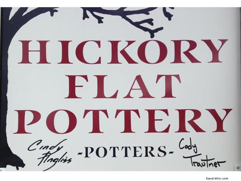 Poterie plate Hickory