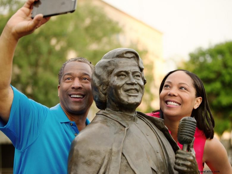Statue de James Brown à Augusta