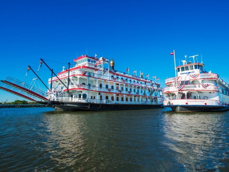 Croisières élégantes sur le fleuve Savannah