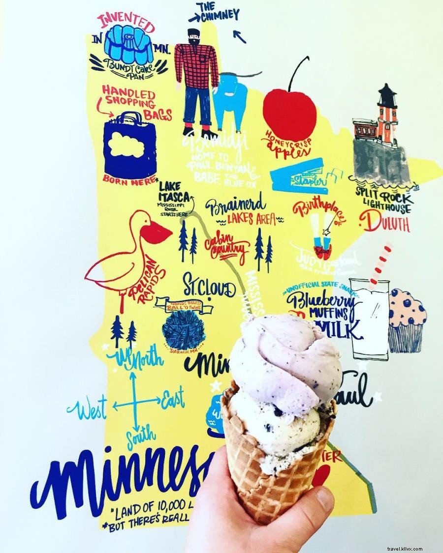 43 boutiques de crème glacée du Minnesota à visiter absolument