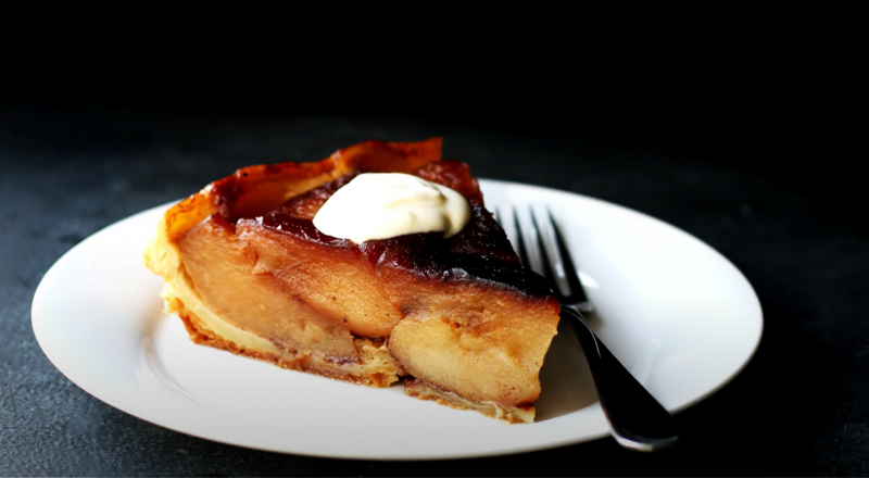 Tarte Tatin aux pommes – Recette d Andrew Zimmern
