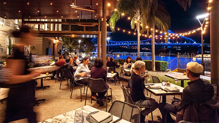 Les meilleurs restaurants avec vue à Brisbane