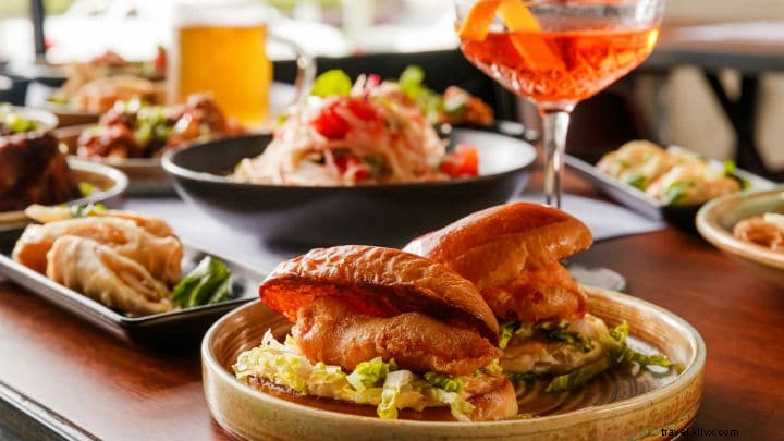Repas et découvertes culinaires à New Farm, Newstead et Teneriffe