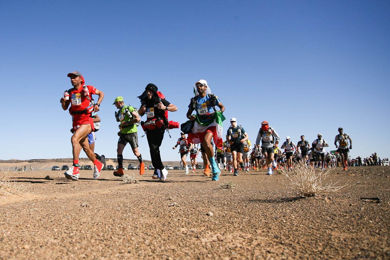 Marathon des Sables – le plus grand défi à pied sur Terre