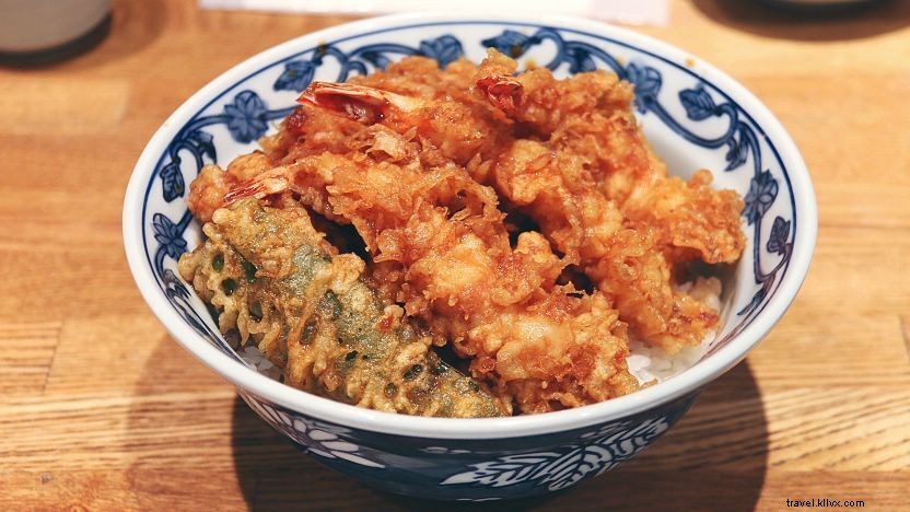 Tempura – beignets légers de fruits de mer et légumes