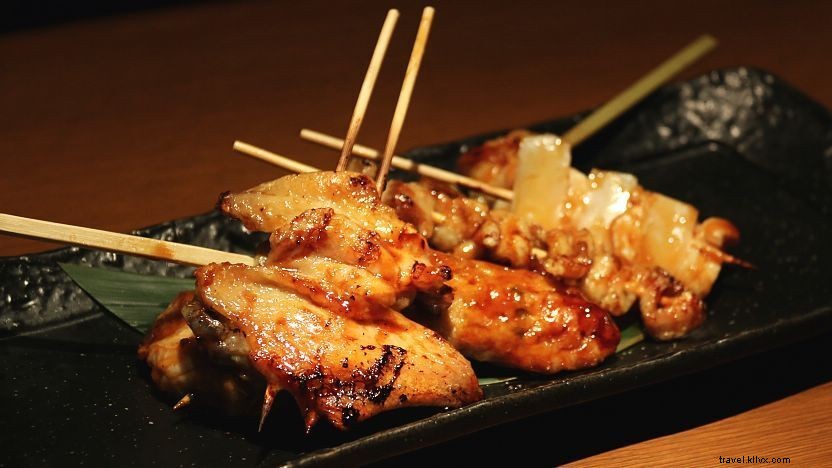 Yakitori – Brochettes de poulet grillées japonaises