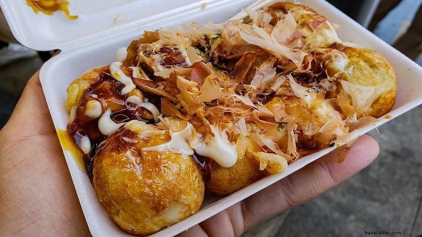 Takoyaki – Boulettes d octopus grillées