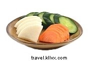 Cornichons japonais (tsukemono)