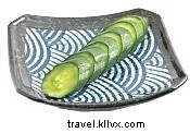 Cornichons japonais (tsukemono)