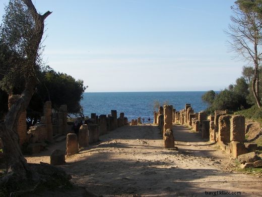 Les ruines romaines de Tipasa
